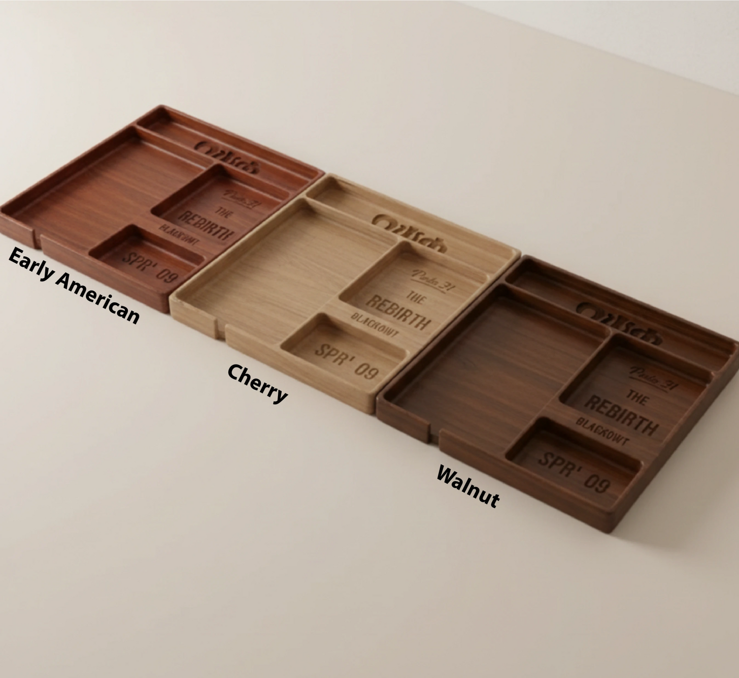 Handcrafted Wood Desk Organizer – (No Fill) - Tuft & Timber Co., LLC