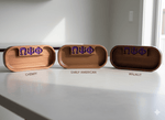 Personalized Catch - All Trays (Color Filled) - Handcrafted - Tuft & Timber Co., LLC