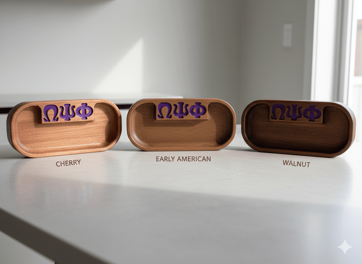 Personalized Catch - All Trays (Color Filled) - Handcrafted - Tuft & Timber Co., LLC