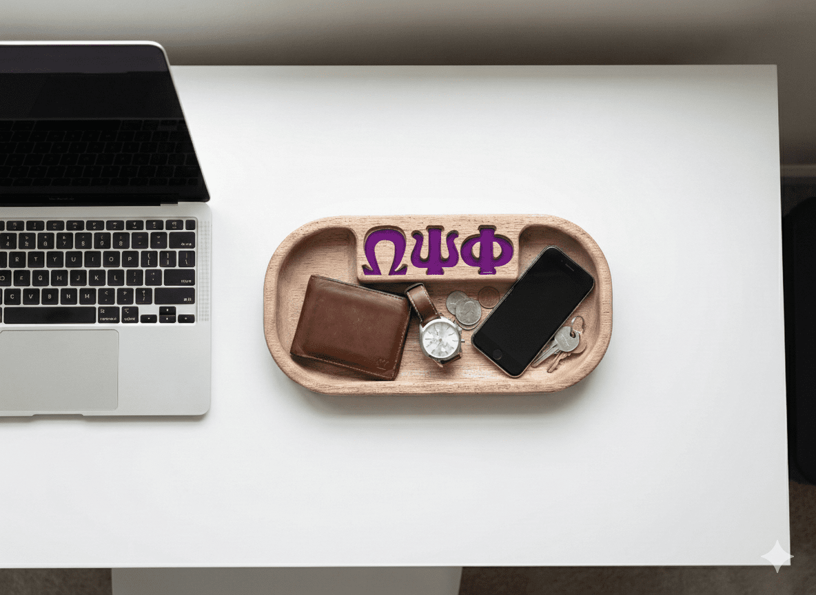 Personalized Catch - All Trays (Color Filled) - Handcrafted - Tuft & Timber Co., LLC