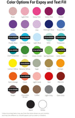 Personalized Catch - All Trays (Epoxy Fill) - Handcrafted - Tuft & Timber Co., LLC