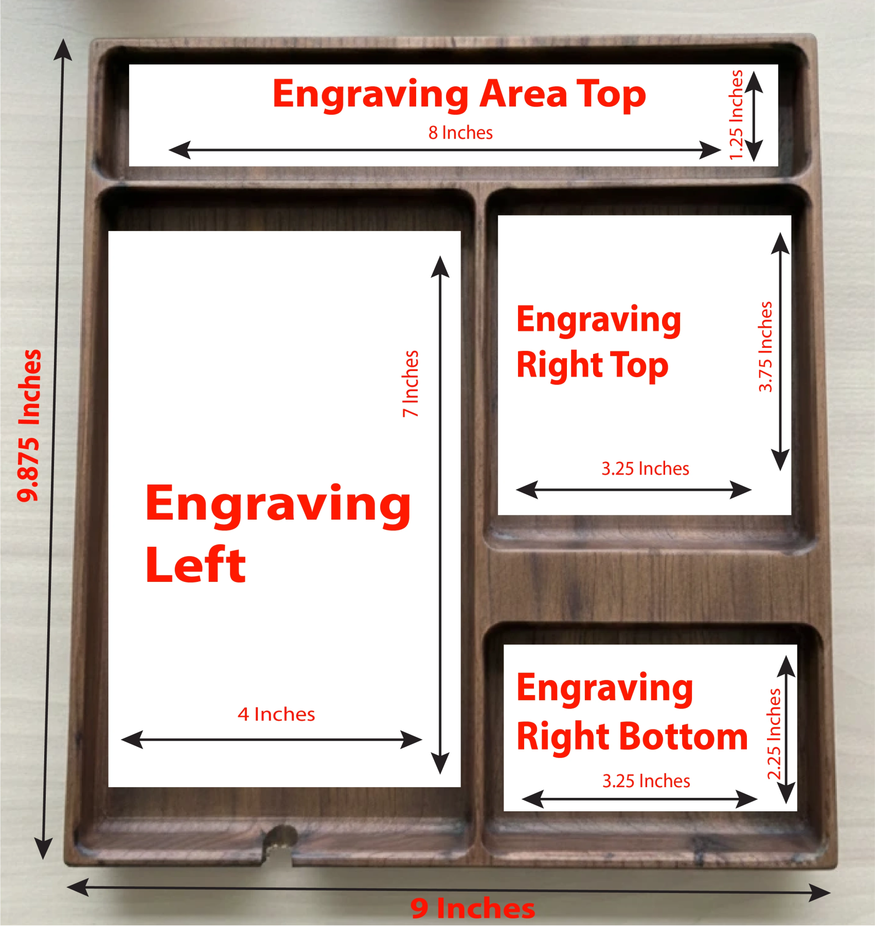 (Pray) Desk Organizer - (Color Fill) - Tuft & Timber Co., LLC