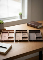 (Pray) Desk Organizer - (Epoxy Fill) - Tuft & Timber Co., LLC