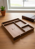 (Pray) Desk Organizer - (Epoxy Fill) - Tuft & Timber Co., LLC